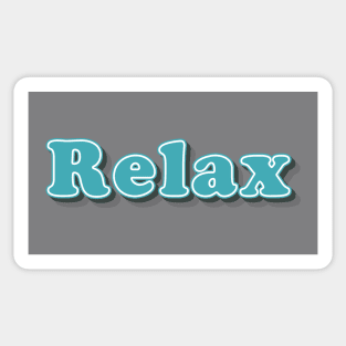 Relax Sticker